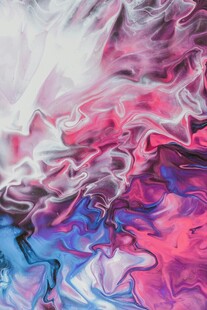 梦幻色彩流体艺术图案