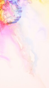 梦幻彩色抽象艺术画面