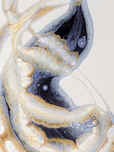 抽象流体艺术画作