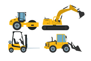 工程机械设备集合展示