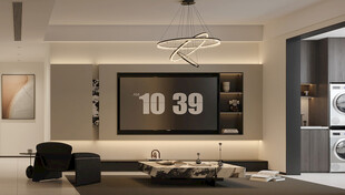 现代简约风客厅室内场景