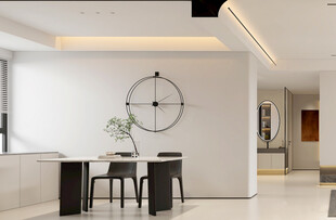 现代简约风餐厅室内一角