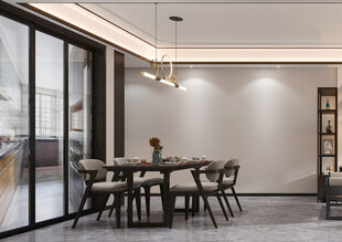 现代简约风格餐厅室内设计