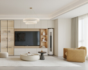 现代简约风客厅优雅空间