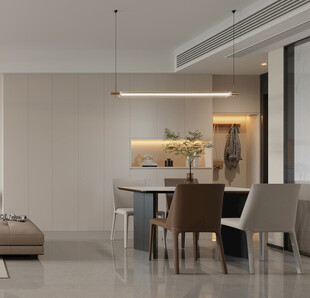 现代简约风餐厅室内设计