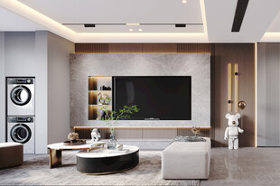 现代简约风客厅室内设计