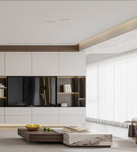 现代简约风客厅家居场景