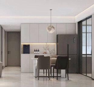现代简约风餐厅室内设计