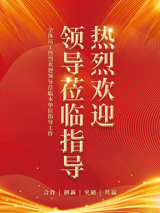 热烈欢迎领导莅临指导