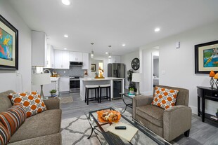 现代简约风温馨客厅一角