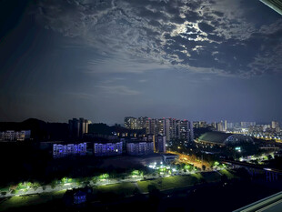 城市月夜美景