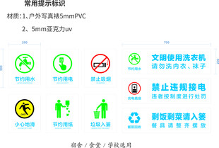 常用提示标识