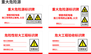 重大危险源标识牌