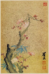 中式梅花图