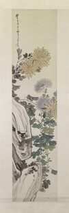 中式花鸟水墨画