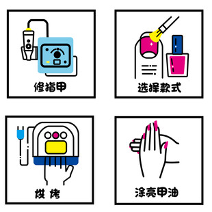 美甲步骤图示