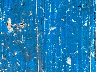 蓝色斑驳旧木板纹理