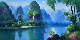 桂林山水图