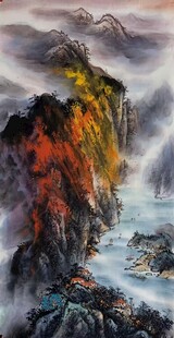 壮丽山水图