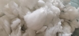 蓬松棉花团
