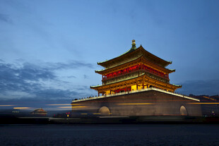 西安钟楼夜景