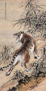 国画猛虎