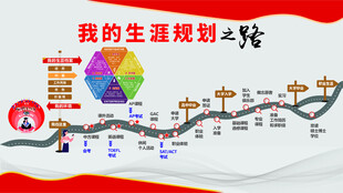 生涯规划展示图