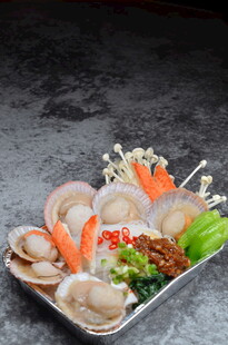 锡纸烤海鲜