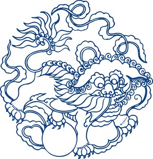 传统龙纹图案