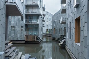 水乡风格现代建筑景观