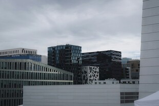 城市建筑群景观