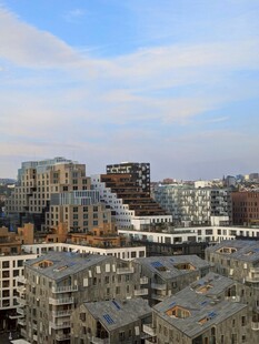 城市建筑群俯瞰景观