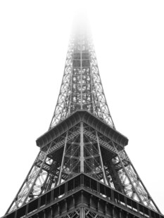 埃菲尔铁塔局部特写