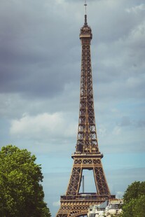 埃菲尔铁塔的壮丽景观