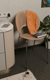 现代简约风办公椅与设备