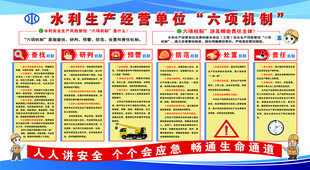 水利生产经营单位六项机制