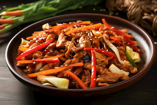 美味炒肉丝
