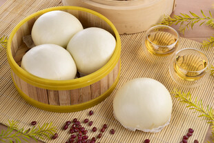 石磨红豆包