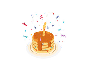 生日蛋糕矢量图源文件