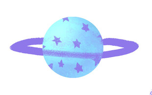 梦幻星球插画