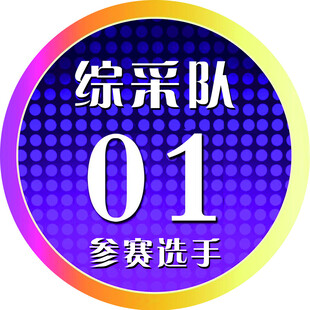 综采队01参赛选手标识