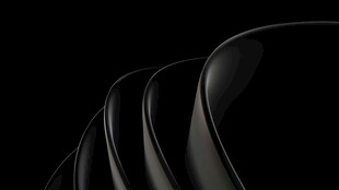 黑色曲线造型艺术