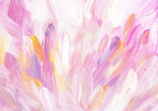 梦幻粉色系抽象水彩纹理