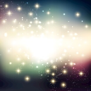 梦幻闪烁星光背景图