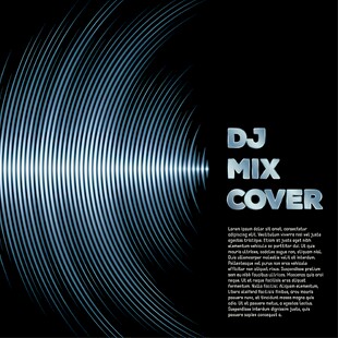 DJ混音封面设计