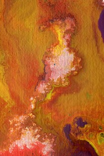 抽象绚丽色彩艺术画作