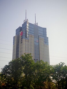 城市高楼大厦景观
