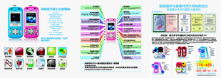 多彩手机及周边产品展示