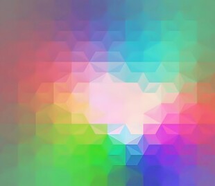 多彩几何渐变抽象背景图