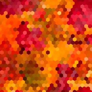 多彩几何图案背景